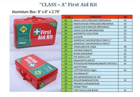 electrical first aid box|list of first aid box items.